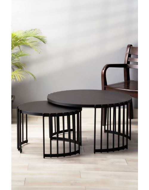 Kaizen Nested Side Table - Set of 02