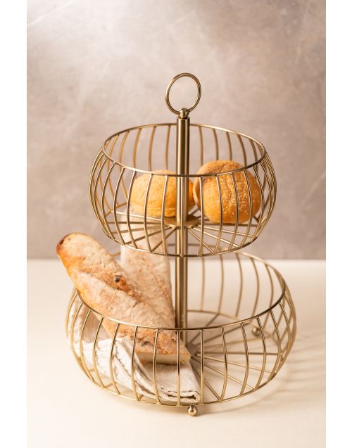 Tiered Treasure Wired Basket