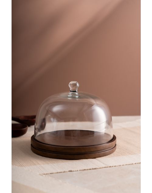 Wooden Flat Cake Stand 