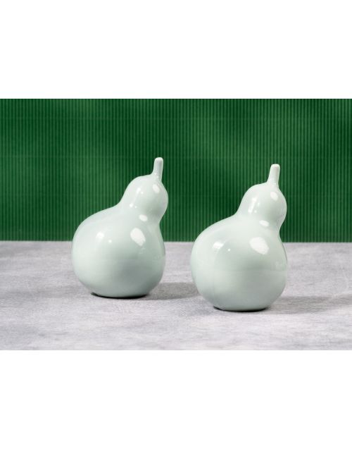 Indi Pear Decor Accents Ceramic (Set of 2) 