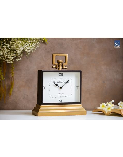The Statement Table Clock | Buy Stylish Clocks Online | SG Home