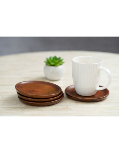 Wooden Coasters | Buy Classic Wood Coasters Online | SG Home