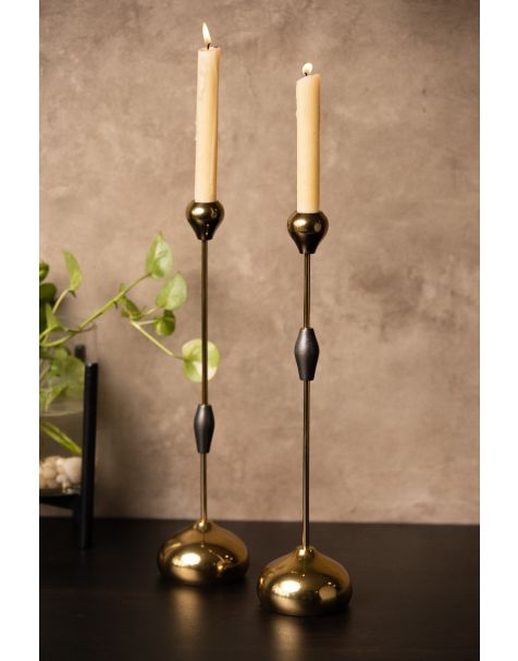 Up & Down Candle Holder (Set of 2) | Get Stylish Candle Holders