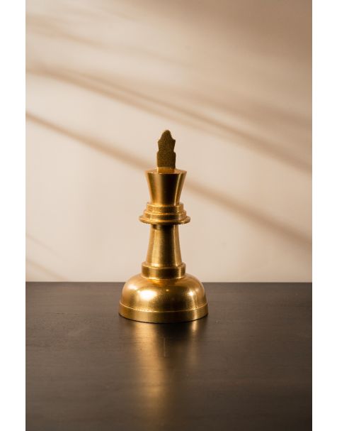 Check Mate King Gold Accent