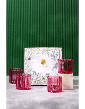 Gulaabi Votive Gift Box (Set of 4)
