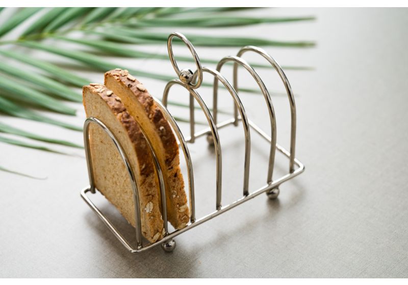 Buy Silver & Tall Toast Rack Online