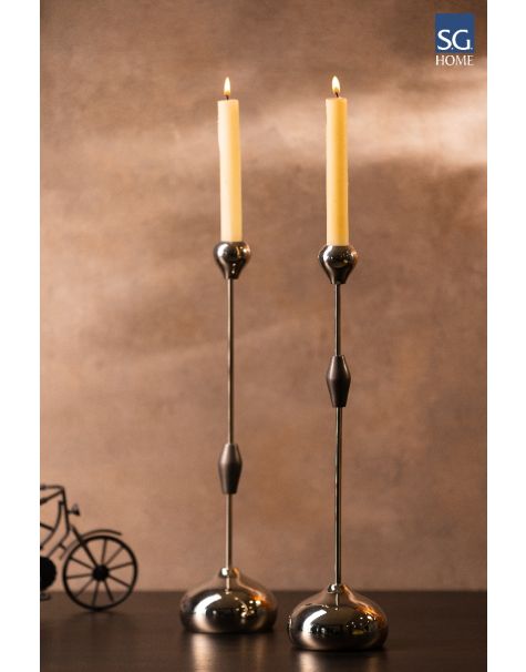 Up & Down Candle Holder (Set of 2) | Get Stylish Candle Holders