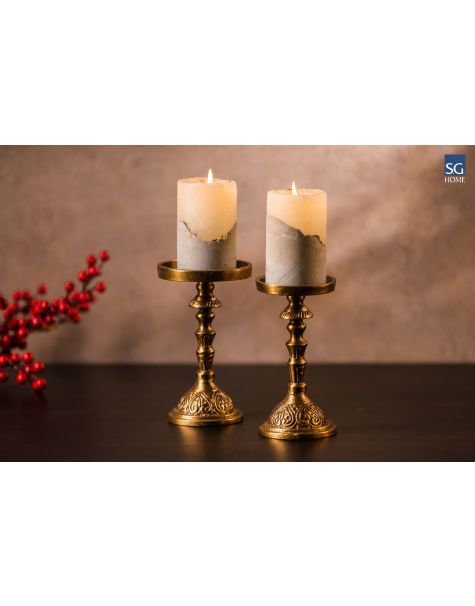 Regency Candle Holder (Set of 2) | Buy Stylish Candle Holders