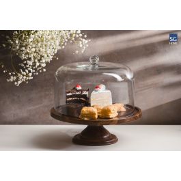 Cake stand outlet with dome kmart