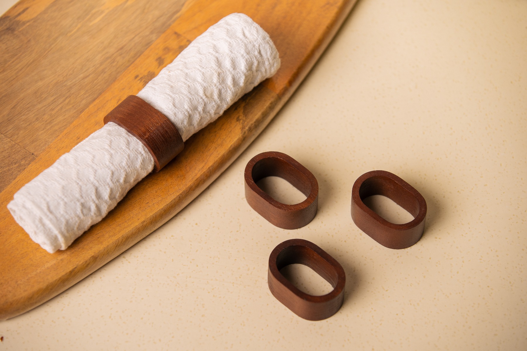 Buy Minimal Wood Napkin Holders (Set of 4) 